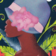 The cover of The Monsters We Defy shows a woman in a blue hat with a pink flower.